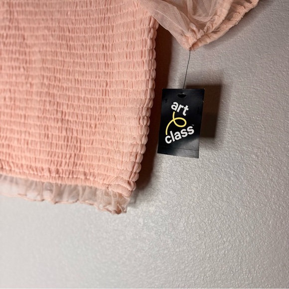 New Art Class Girls Light Pink Large (10/12) Top for Kids - Picture 5 of 11